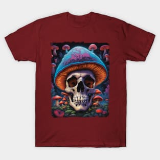 shroomy skull IX T-Shirt